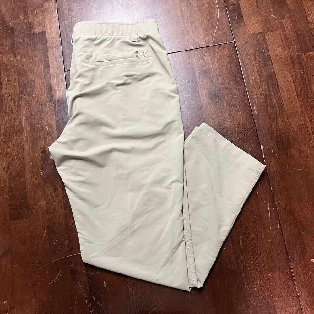 Adidas Golf Pants‎ 38(fits 36)x30 Khaki Ultimate 365 Golf Performance Chinos